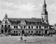 1913 Übung am Rathaus Spremberg- anlässlich des 50 jährigen Bestehens